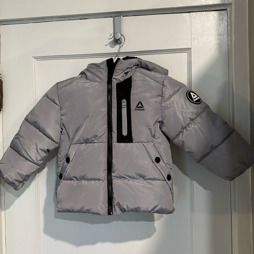 Reebok Kids Purple Puffer Jacket